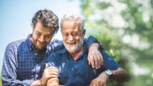 moving relative into care